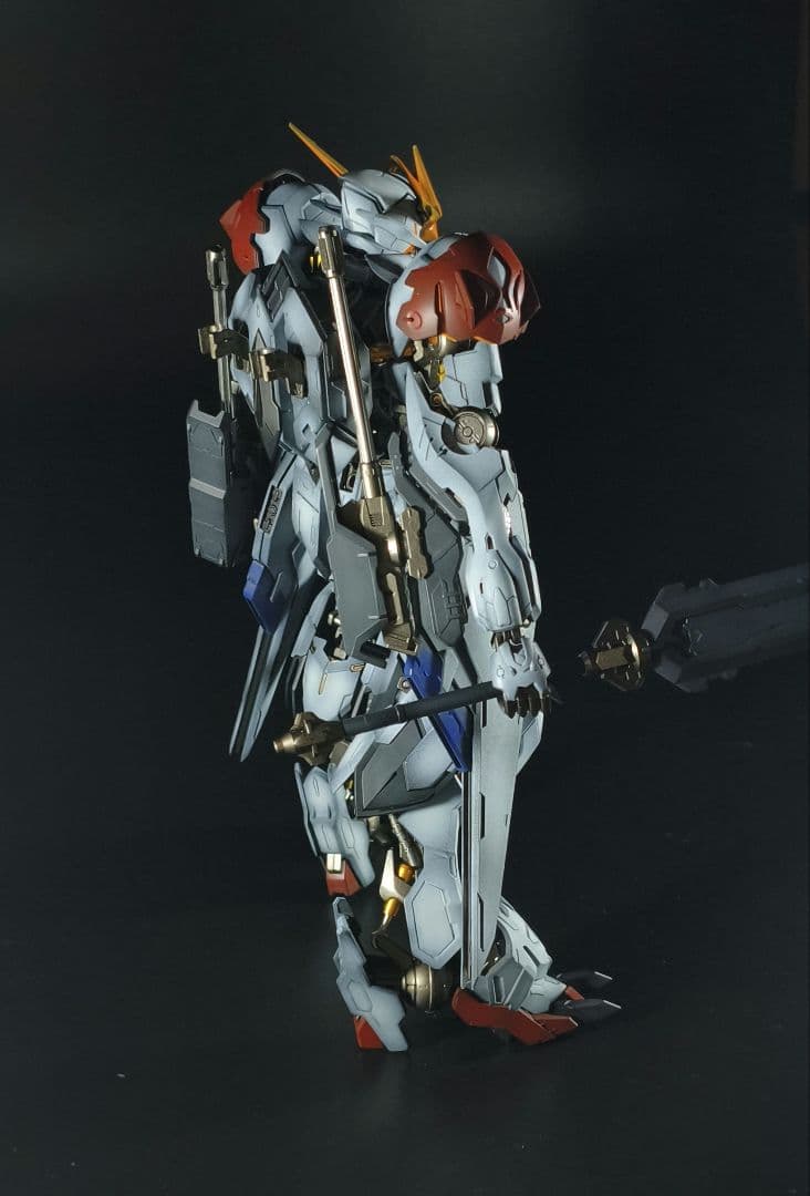 MG ガンダムバルバトスルプス 塗装済み完成品 全塗装 ガンプラ