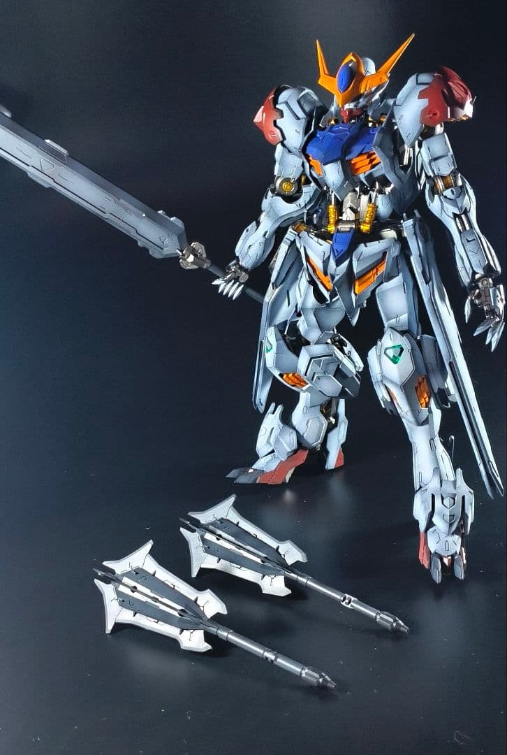 MG ガンダムバルバトスルプス 塗装済み完成品 全塗装 ガンプラ