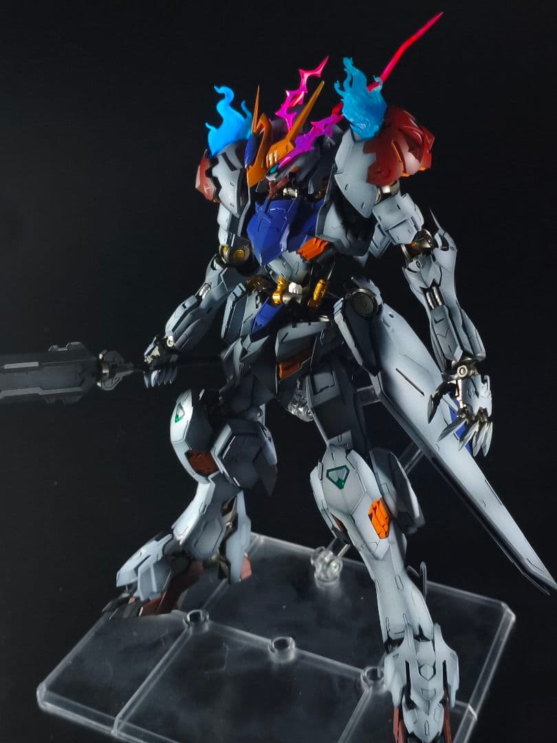 MG ガンダムバルバトスルプス 塗装済み完成品 全塗装 ガンプラ