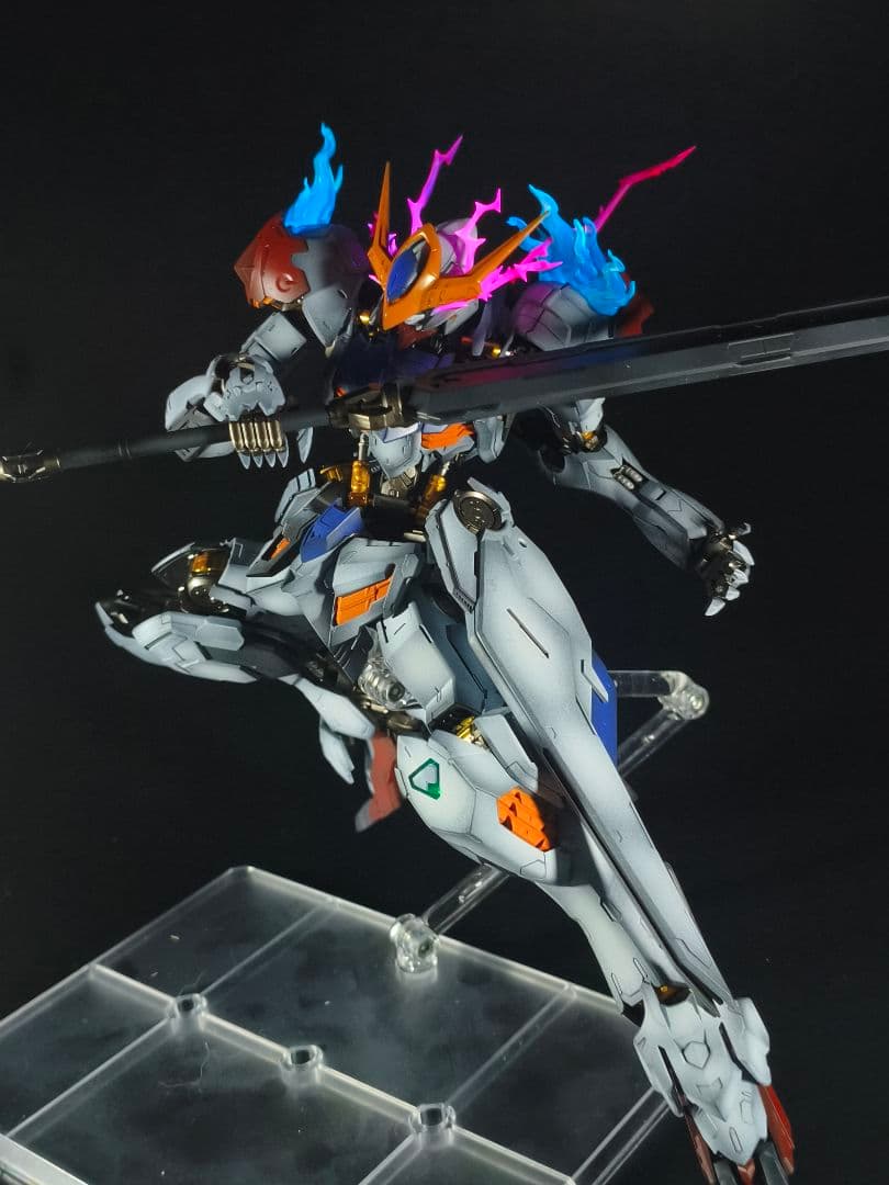 MG ガンダムバルバトスルプス 塗装済み完成品 全塗装 ガンプラ