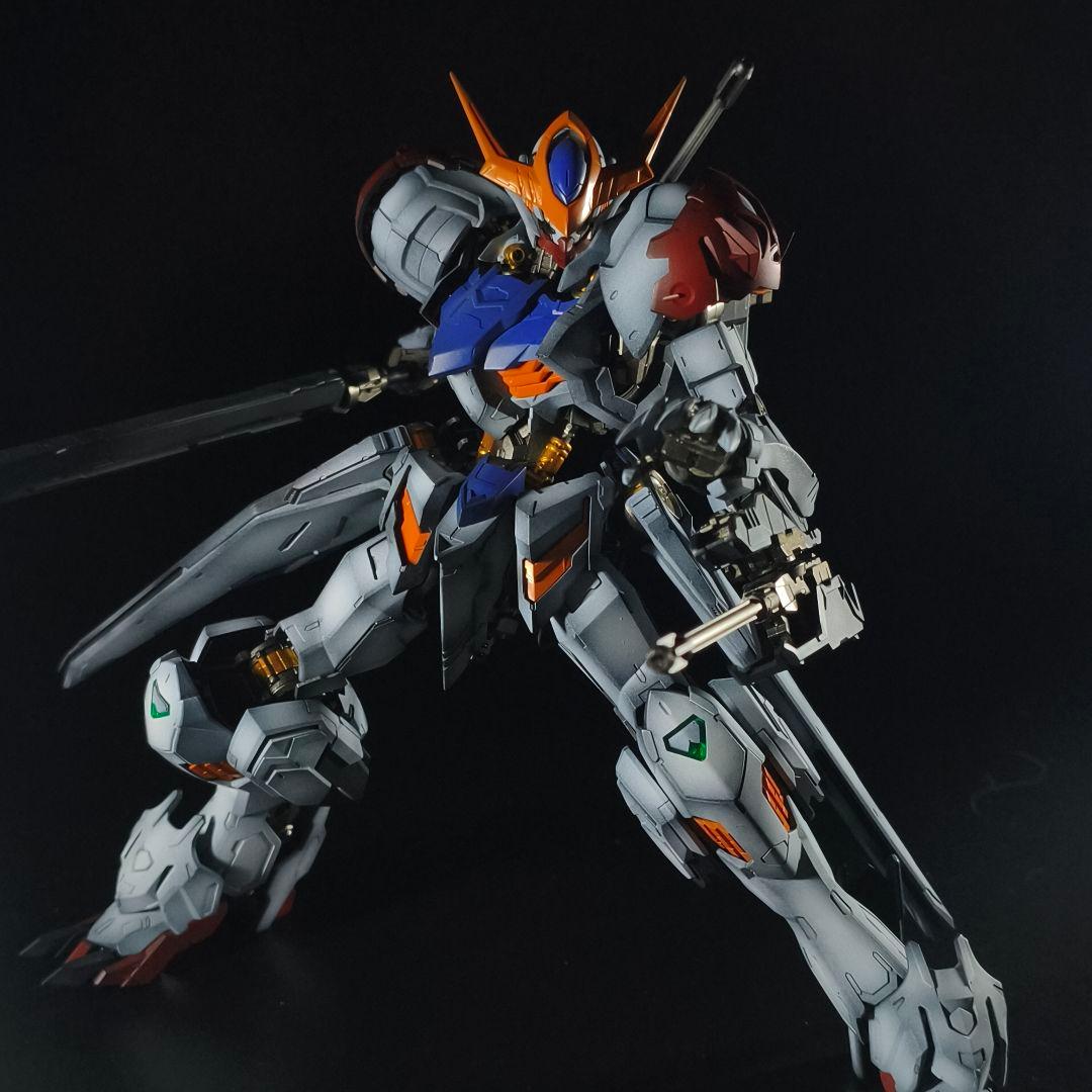 MG ガンダムバルバトスルプス 塗装済み完成品 全塗装 ガンプラ