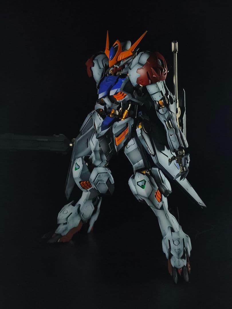 MG ガンダムバルバトスルプス 塗装済み完成品 全塗装 ガンプラ