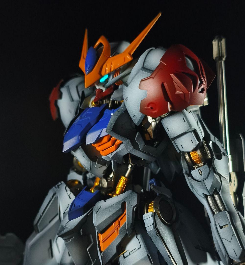 MG ガンダムバルバトスルプス 塗装済み完成品 全塗装 ガンプラ