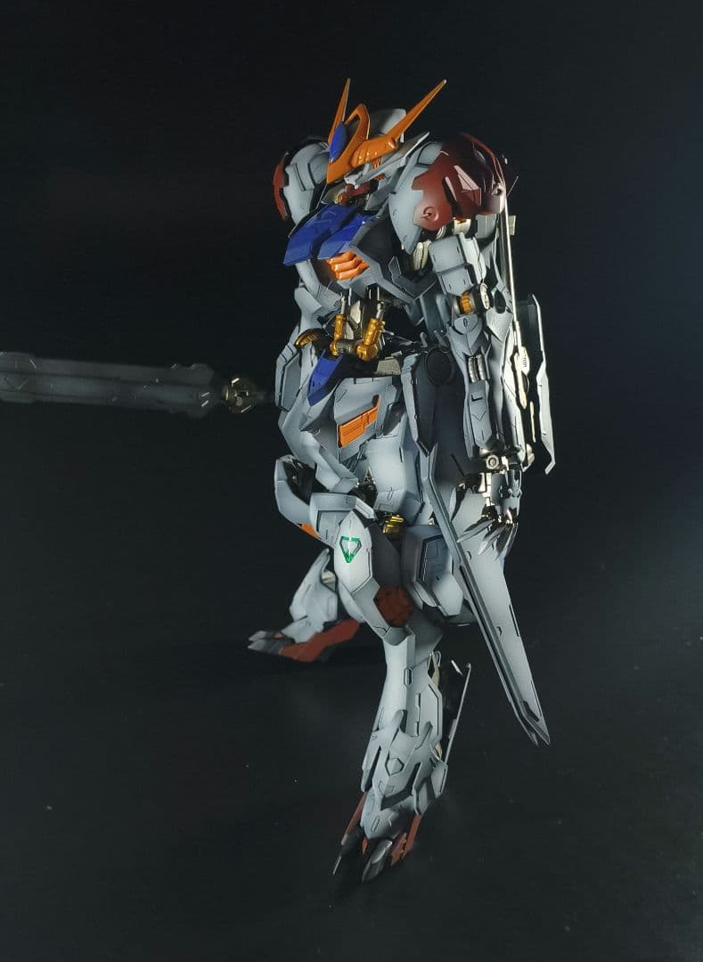 MG ガンダムバルバトスルプス 塗装済み完成品 全塗装 ガンプラ