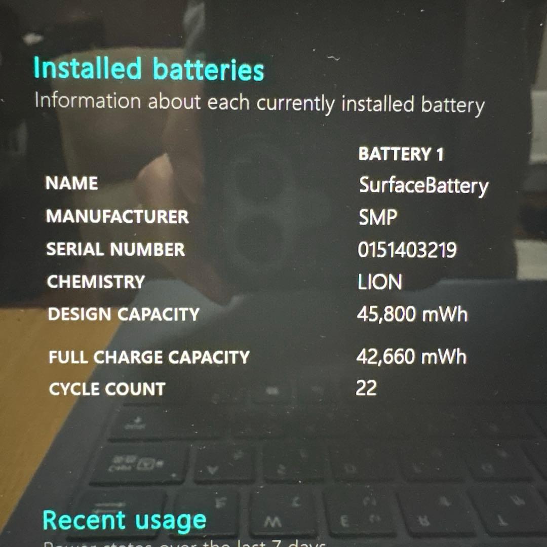 Microsoft Surface laptop4 i5/8GB/512GB 青