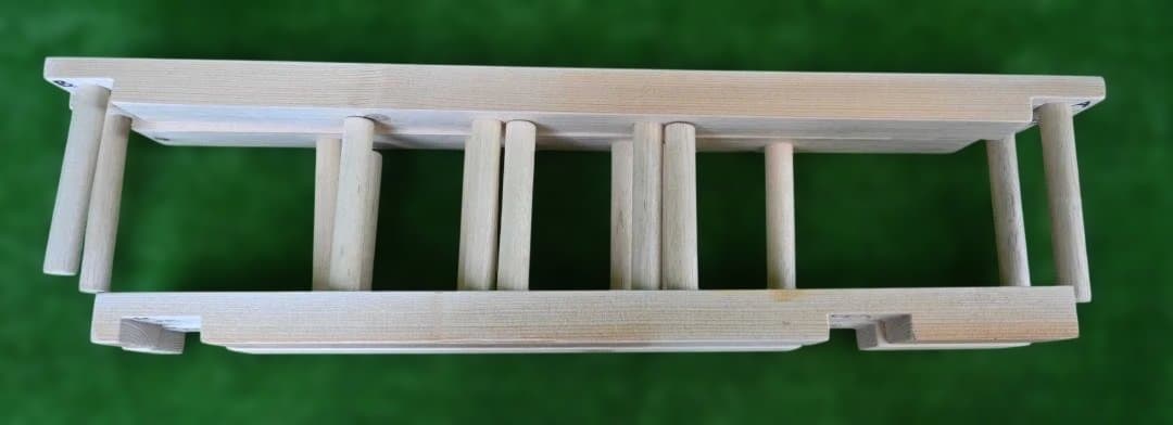 織り機 / 整経台 簡単組み立て式 5段 S