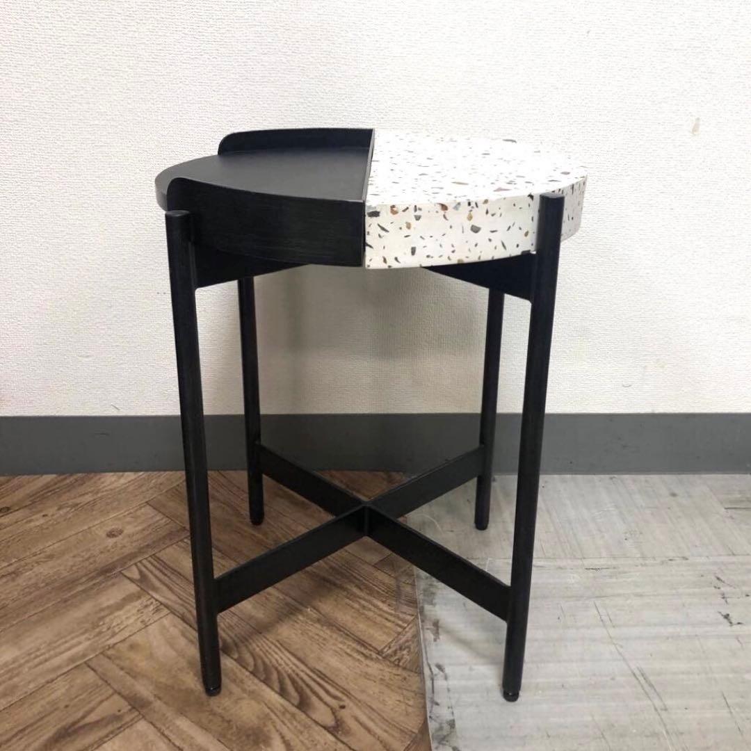 ASPLUND DUO END TABLE terrazzo サイドテーブル②