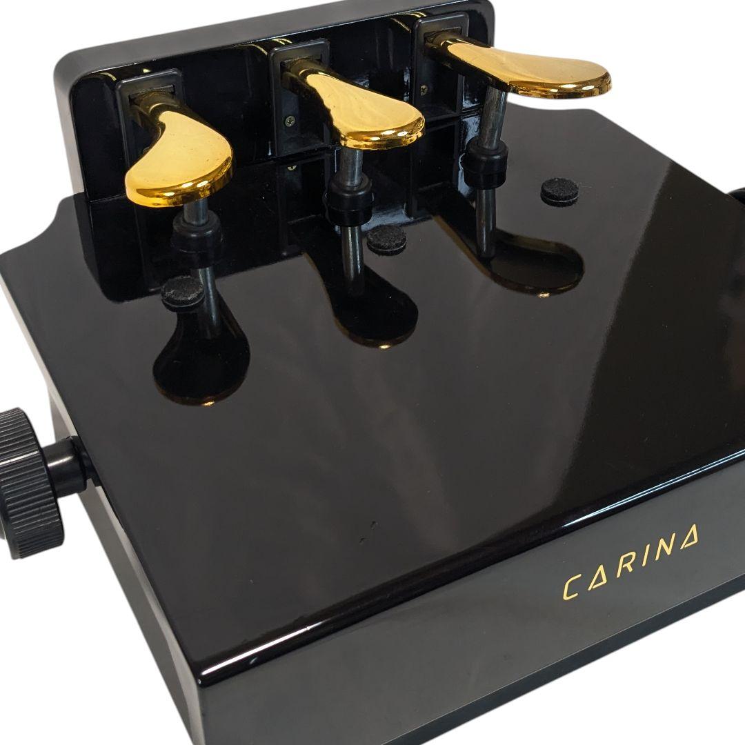 ピアノ 補助ペダル 3本ペダル アシストペダル CARINA ブラック カリーナ