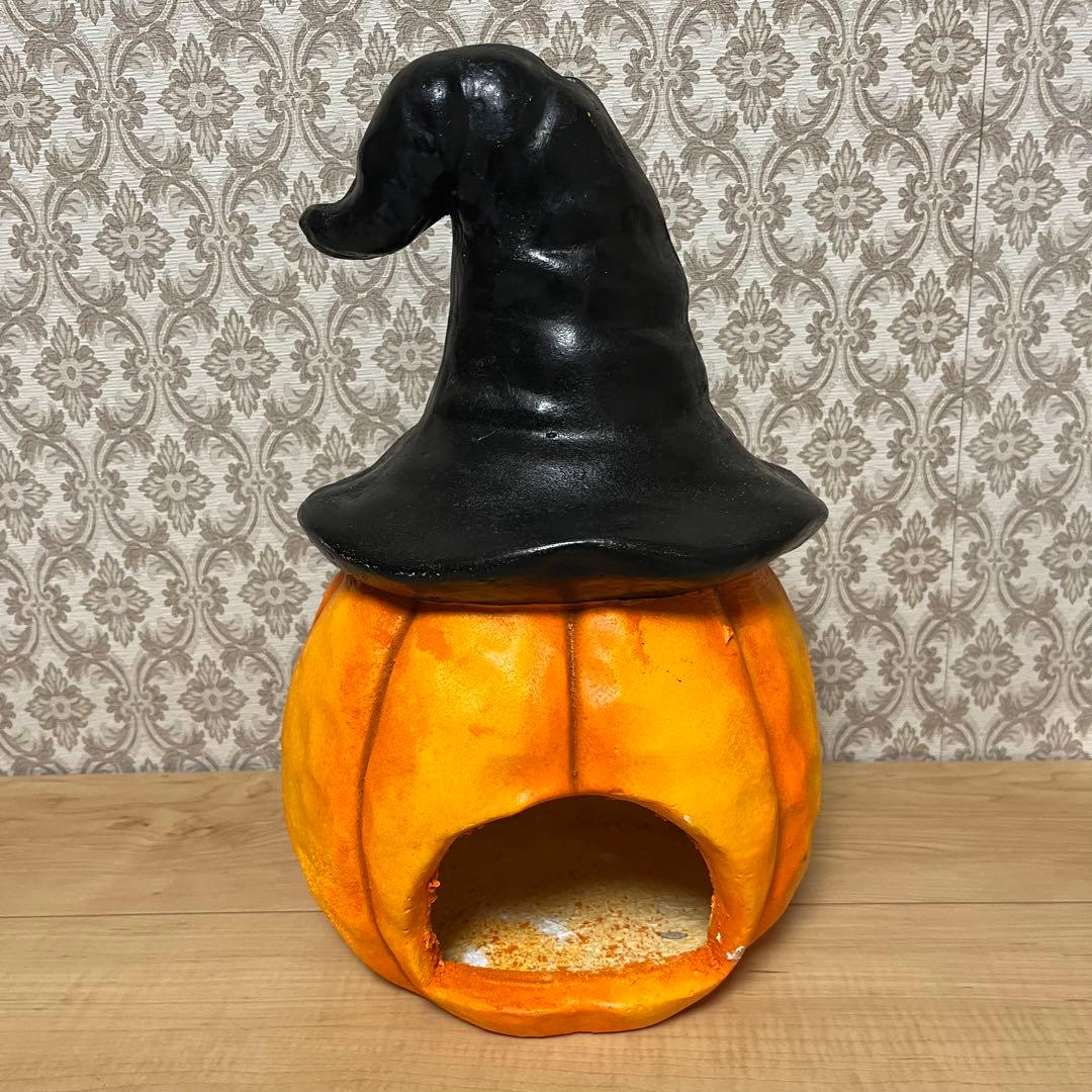 ハロウィン　ジャックオランタン　パンプキン　ガーデン用　カボチャ　オブジェ