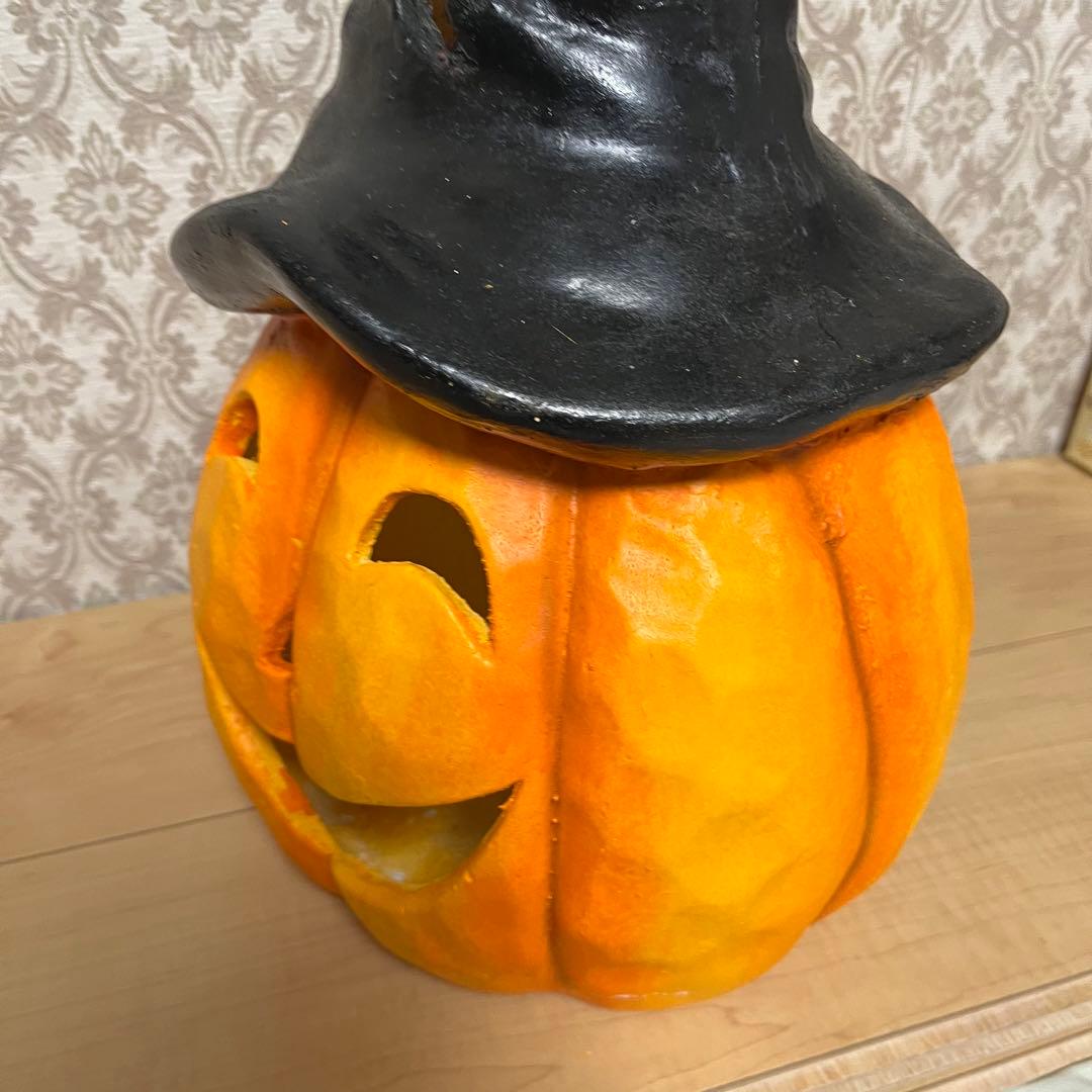 ハロウィン　ジャックオランタン　パンプキン　ガーデン用　カボチャ　オブジェ