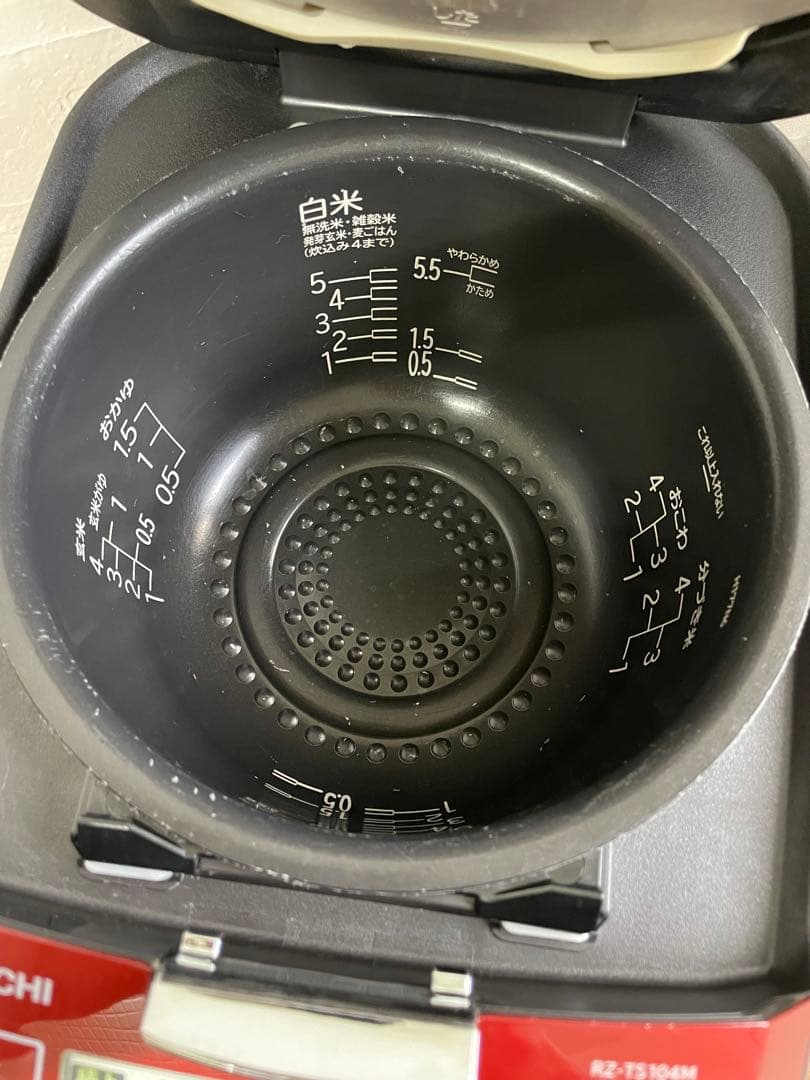 【美品・清掃済】日立 圧力IH炊飯器 RZ-TS104M