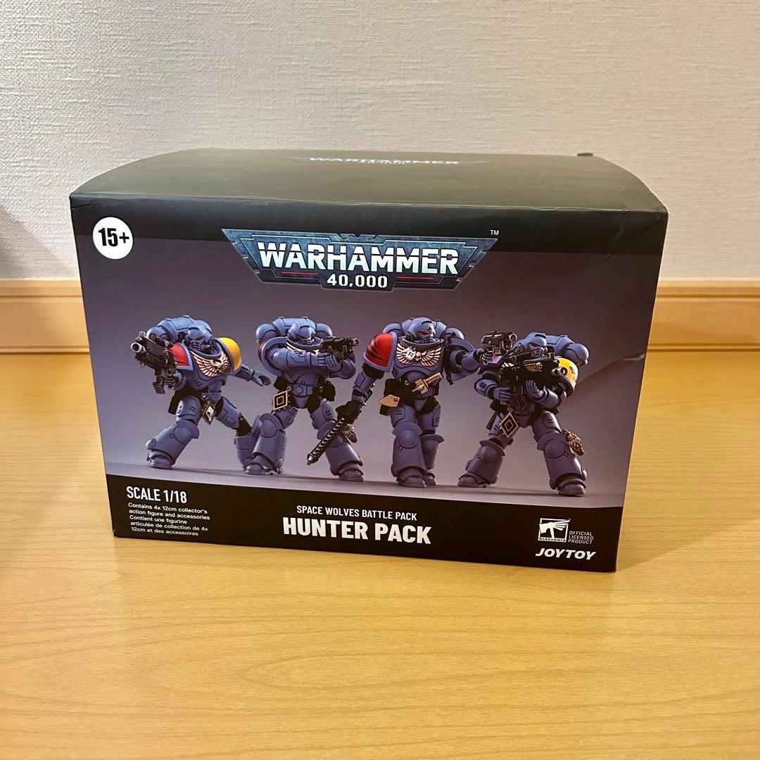 Joytoy×Warhammer SPACE WOLVES HUTER PACK