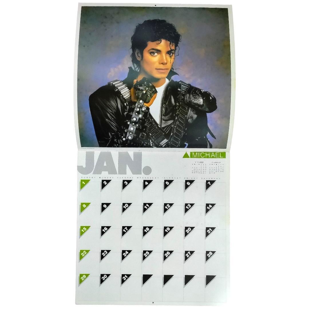 Michael Jackson　1989年オフィシャルカレンダー 輸入版