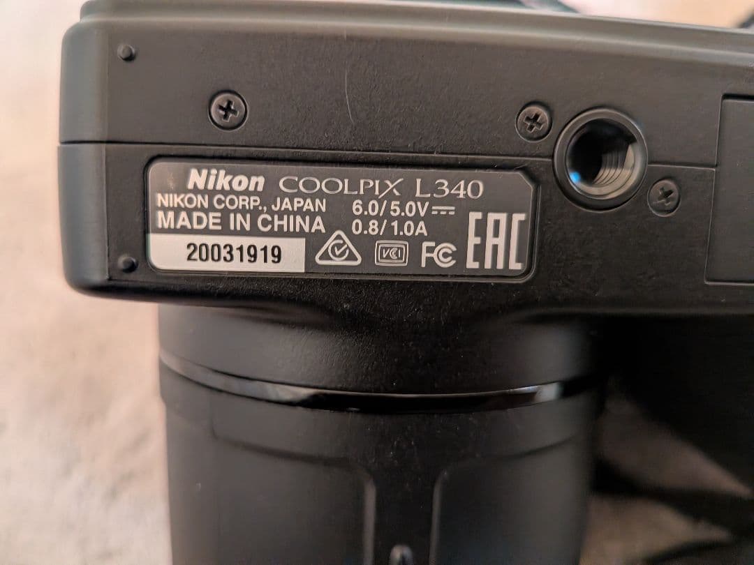 Nikon COOLPIX L340 デジタルカメラ 28倍ズーム 動作確認済