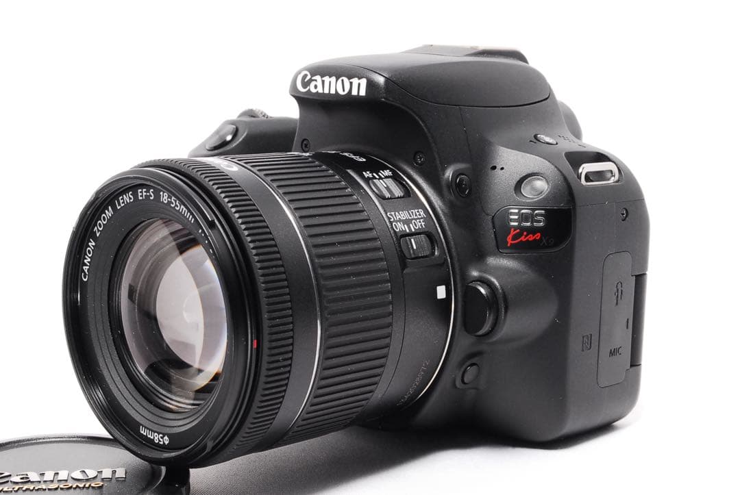 ◆WiFiで楽々転送◆Canon Kiss X9◆一眼レフカメラ◆STM＆超望遠