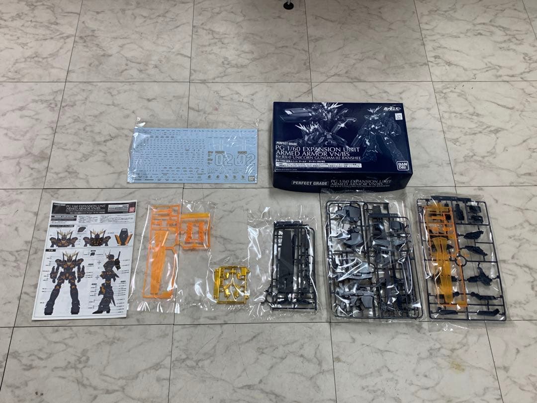 PG ユニコーンガンダム2号機 バンシィノルン +LEDユニット +拡張ユニット