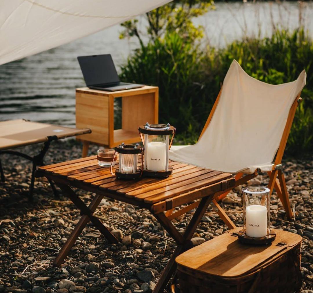 ZUODUI 綺懐（キカイ）ウォールナットテーブル&SOTO310用ミニテーブル