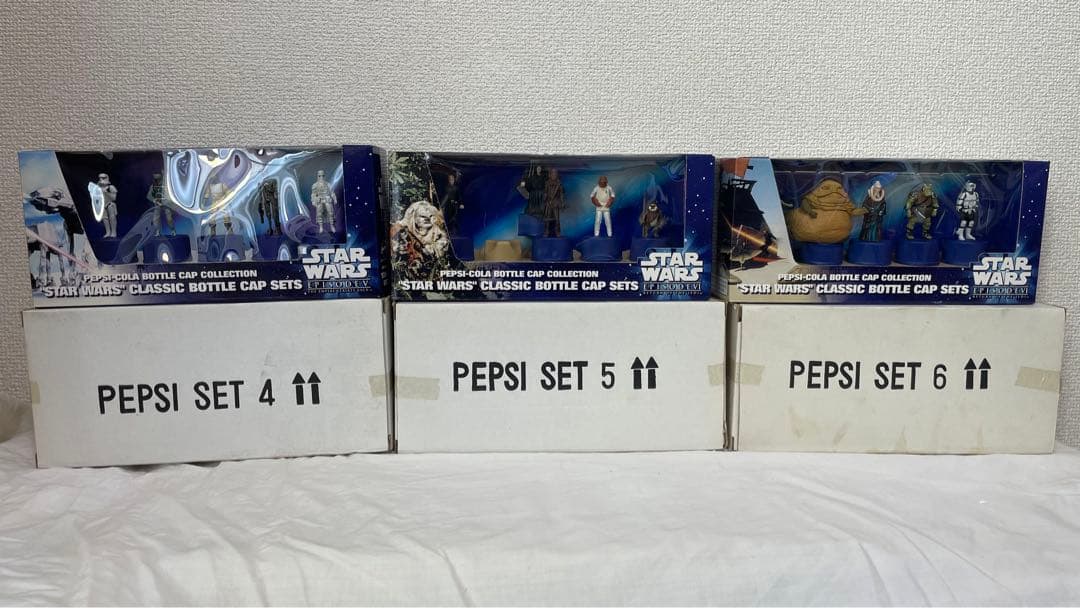STARWARS スターウォーズ クラシックボトルキャップ コンプリートセット
