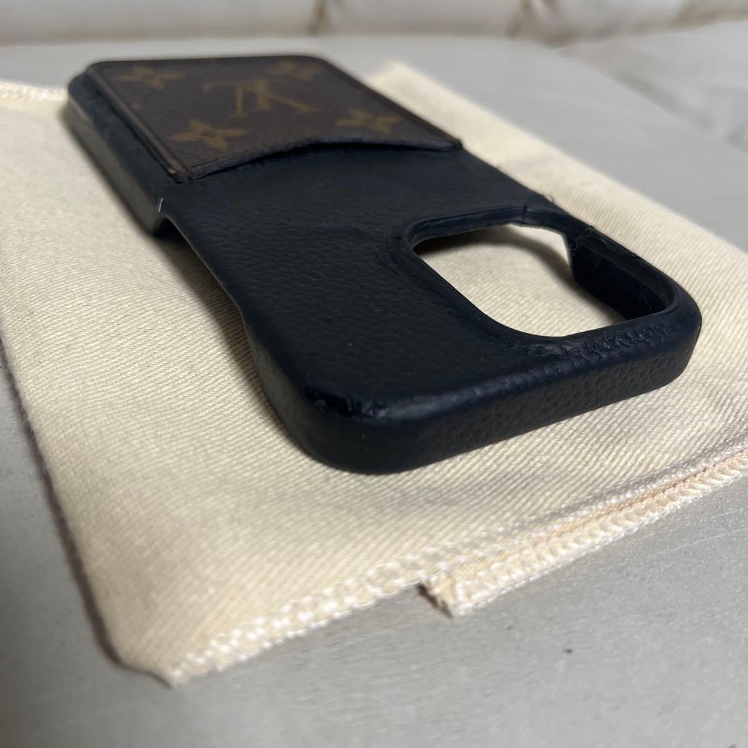 ルイヴィトン モノグラム バンパー iPhoneケース 13pro用