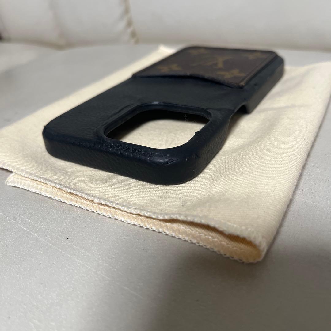ルイヴィトン モノグラム バンパー iPhoneケース 13pro用