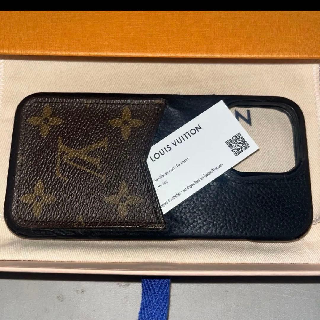 ルイヴィトン モノグラム バンパー iPhoneケース 13pro用
