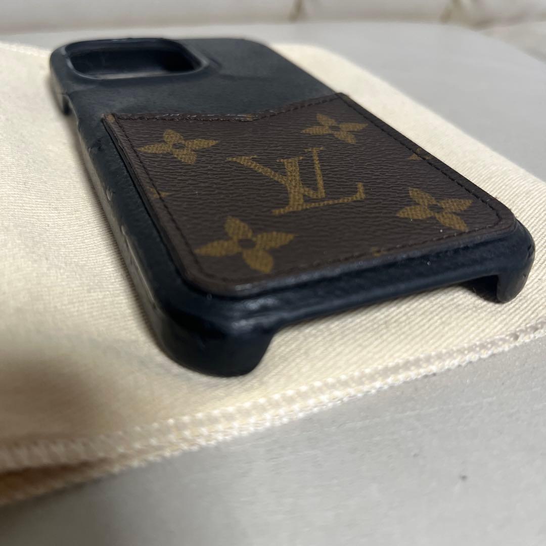 ルイヴィトン モノグラム バンパー iPhoneケース 13pro用