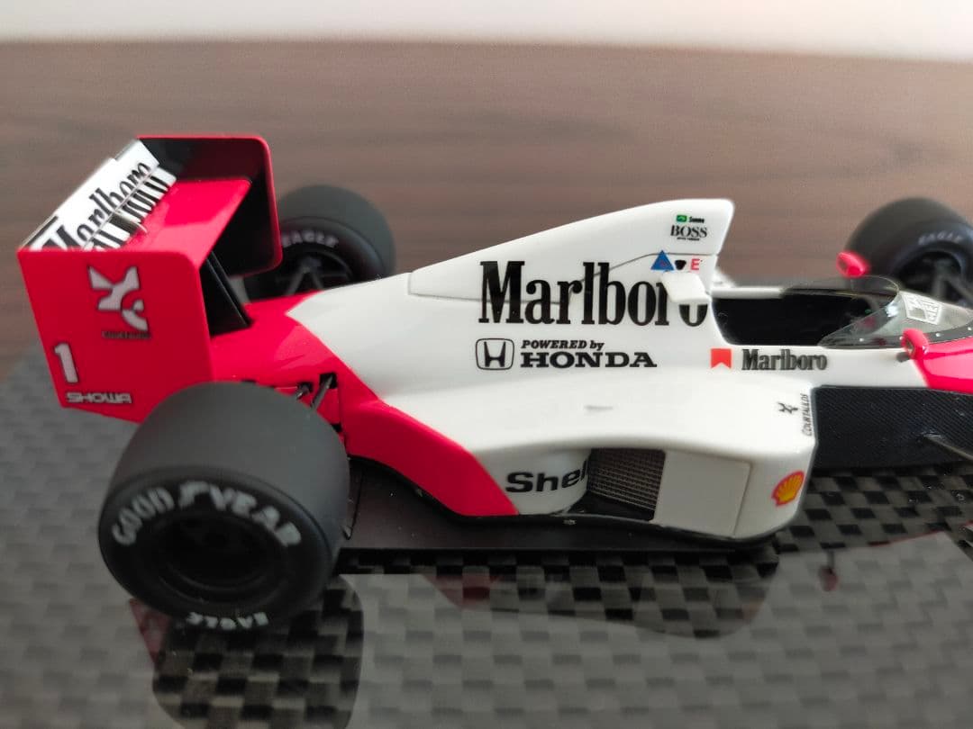 アイドロン 1/43 マクラーレン ホンダ MP4/5 日本GP アイルトンセナ