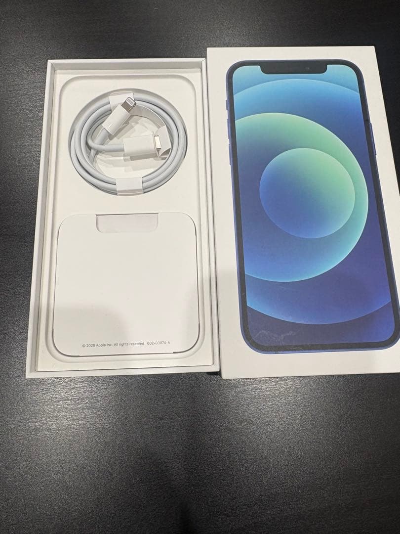 iPhone12 64GB ブルー 78%