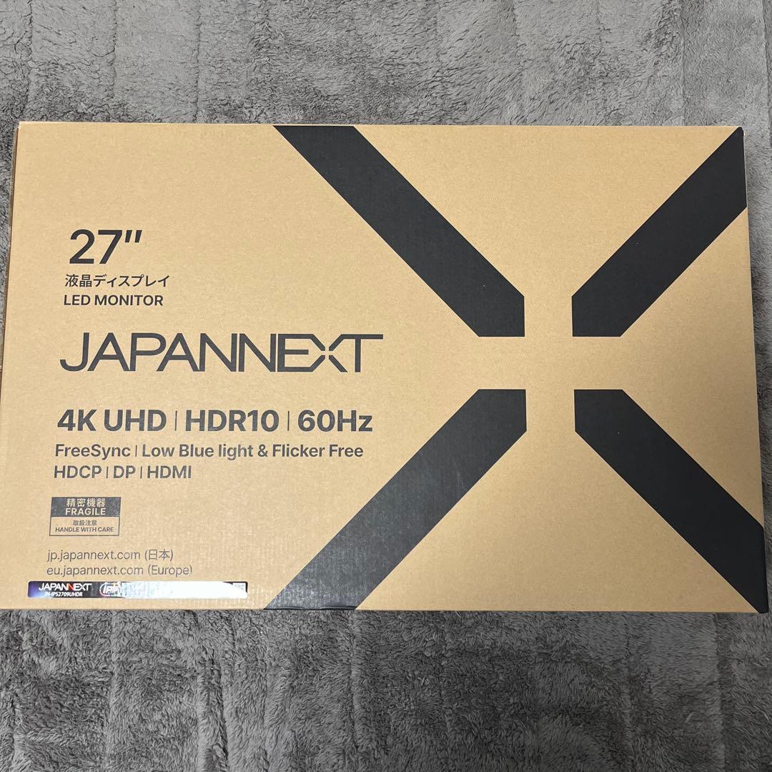 JAPANNEXT 27インチ 4K JN-IPS2709UHDR