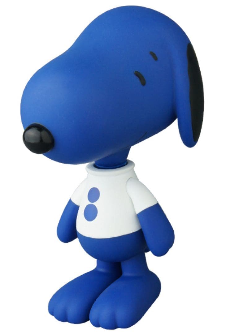 PEANUTS Snoopy & Woodstock 新品 青 メディコムトイ