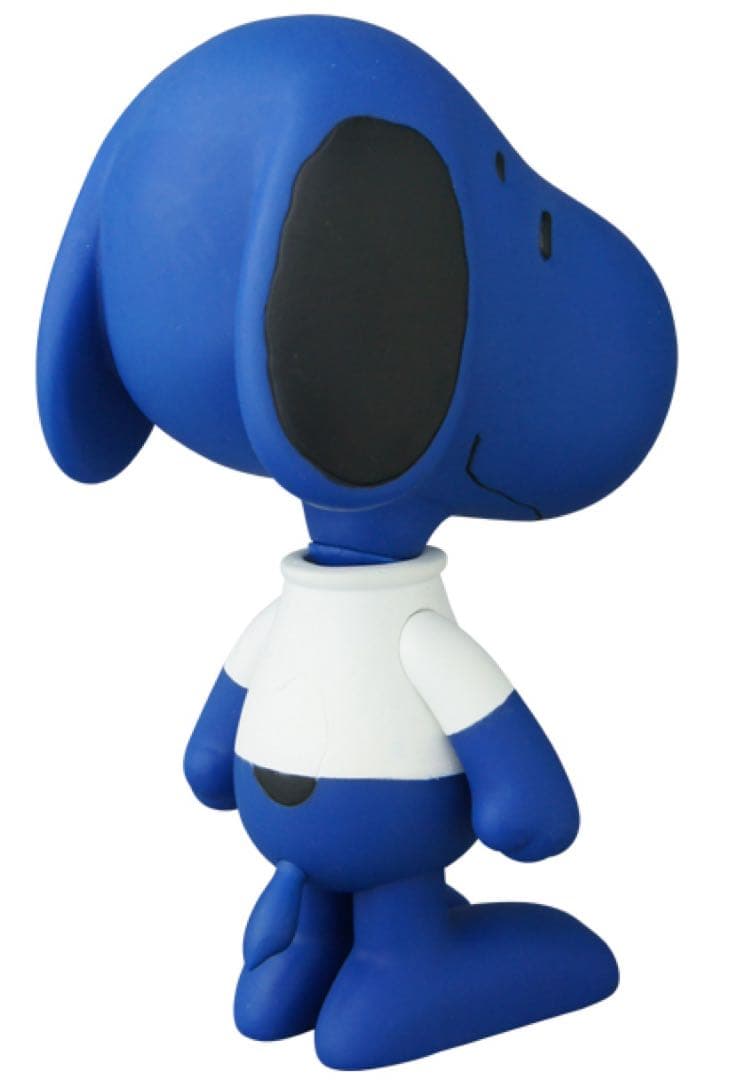 PEANUTS Snoopy & Woodstock 新品 青 メディコムトイ