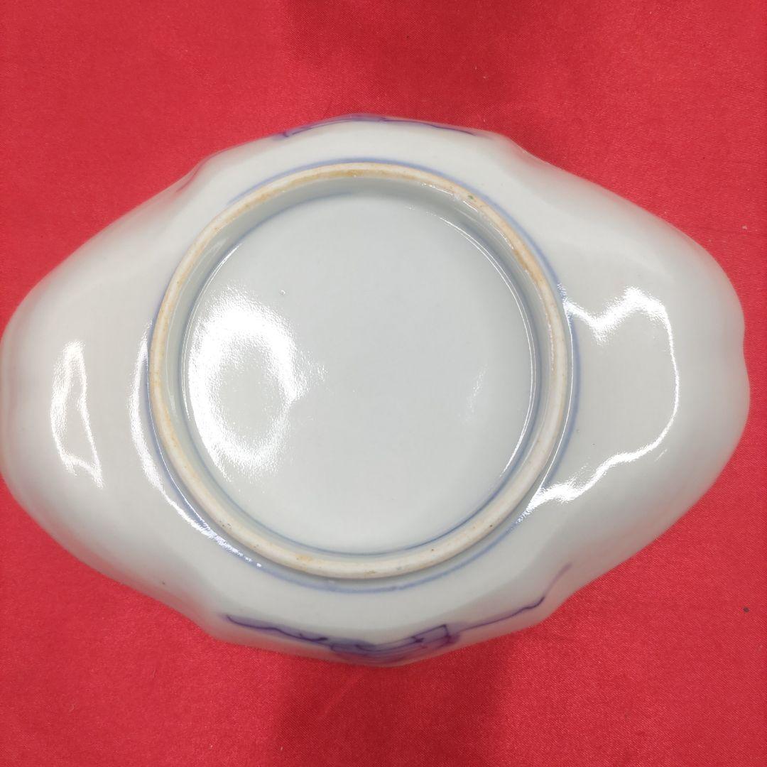 有田焼　伊万里焼　古伊万里　金彩　色絵　小皿　舟皿　刺し身皿　3客セット