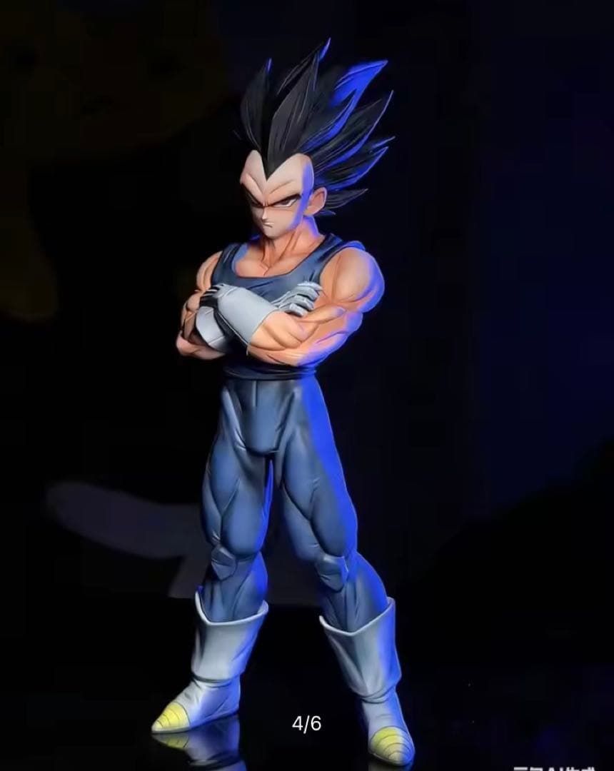ドラゴンボール ベジータフィギュア交換ヘッド付き　約 27㎝　海外品