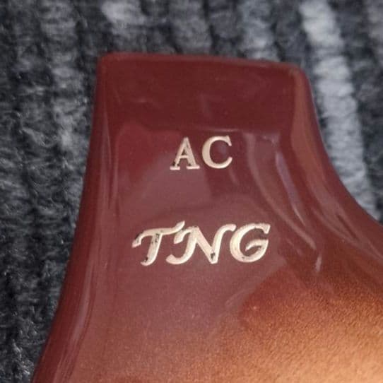 TNG ダブルオカリナ AC管 ブラウンオレンジ　ソフトケース付