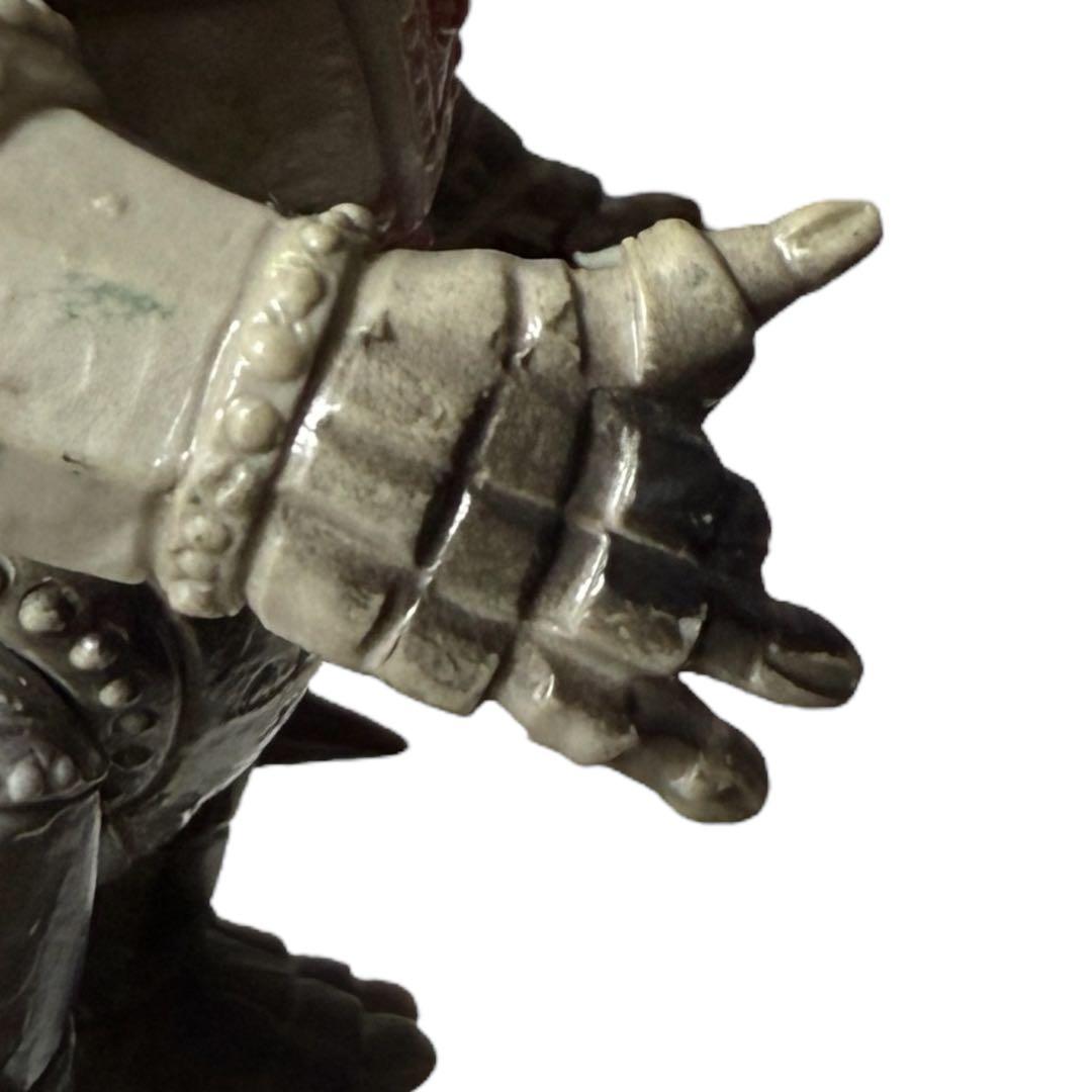 【当時物】ポピー キングザウルス メカゴジラ ソフビ マジック跡・指欠損あり