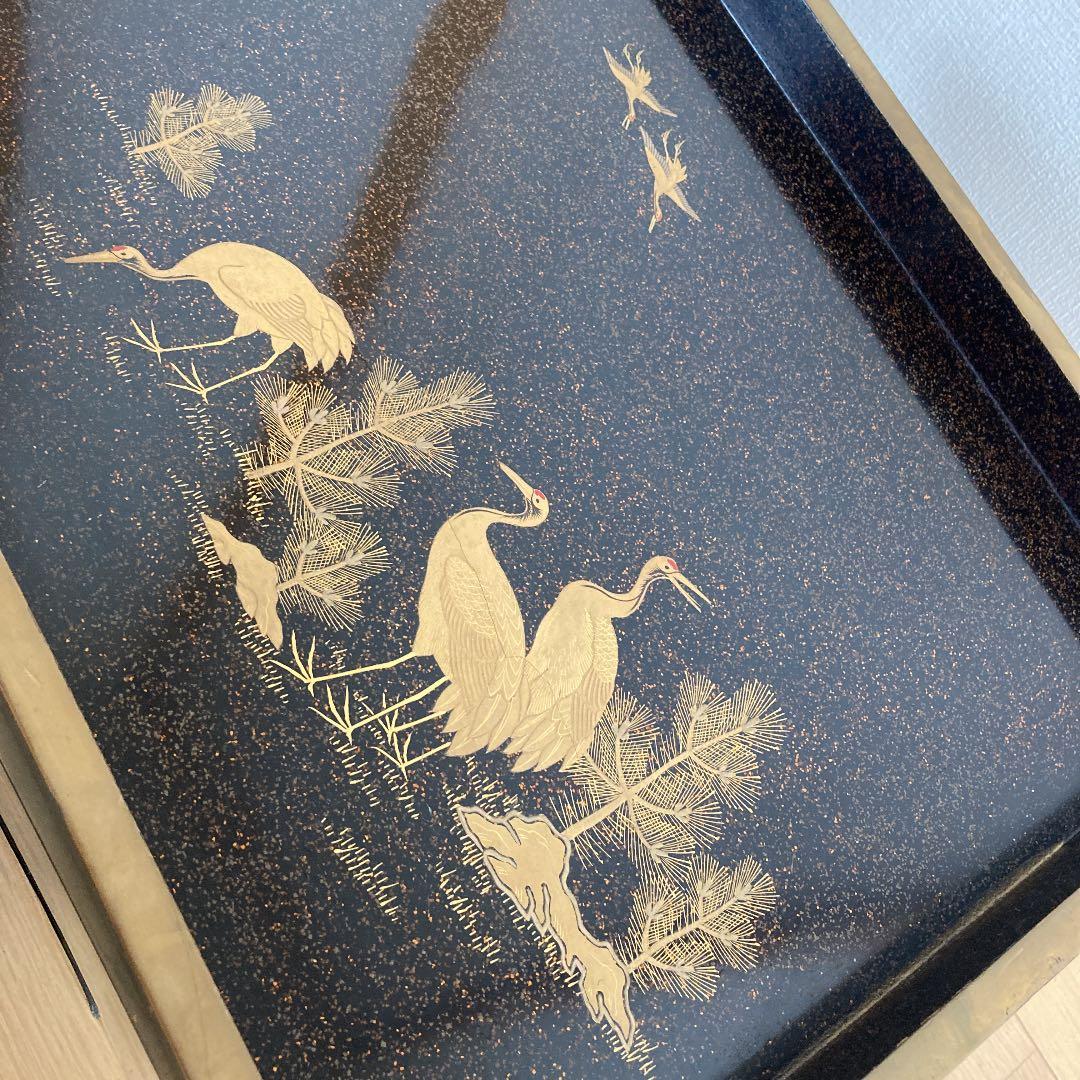 什箱　蒔絵　時代漆器　アンティーク
