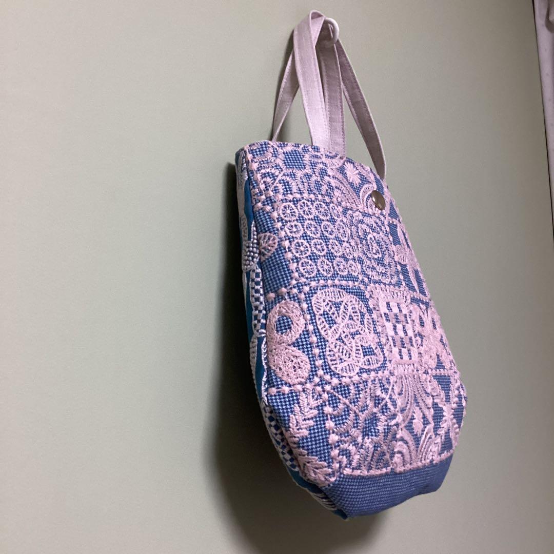 ミナペルホネン forest tile &pomppiaバッグハンドメイド