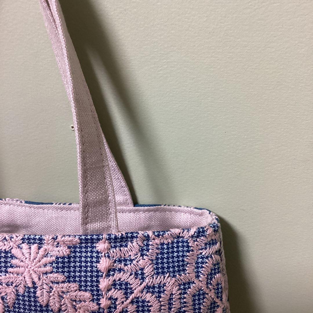 ミナペルホネン forest tile &pomppiaバッグハンドメイド