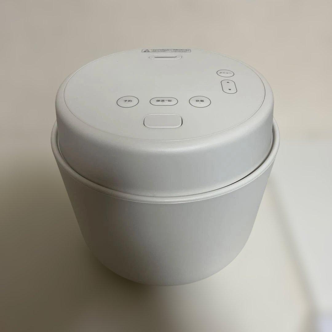MUJI 炊飯器 5.5合 取扱説明書付き