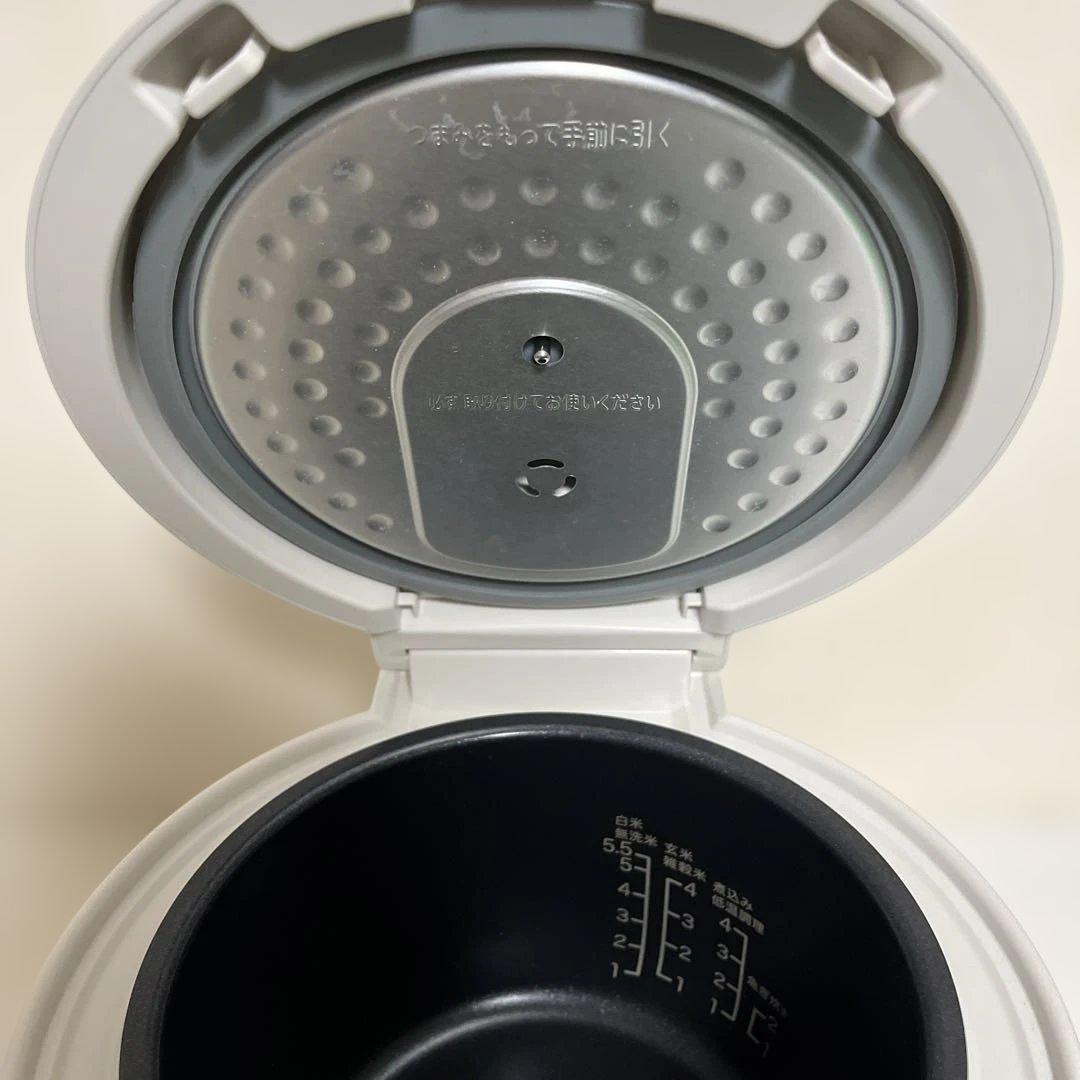 MUJI 炊飯器 5.5合 取扱説明書付き