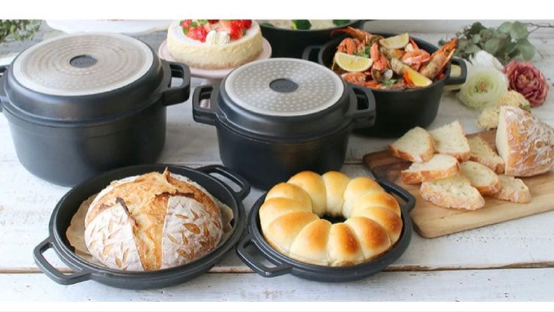 【最終値下げ】cotta 無水調理鍋【ガス・IH対応】