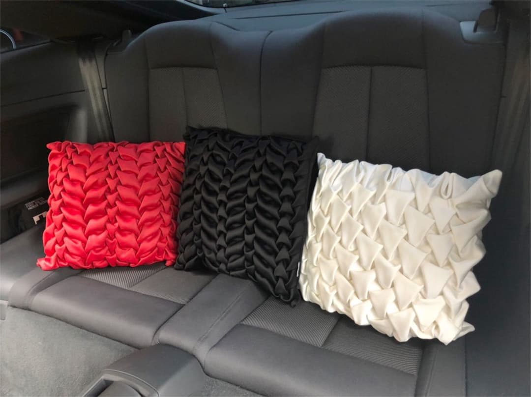 クッションカバー　【白】