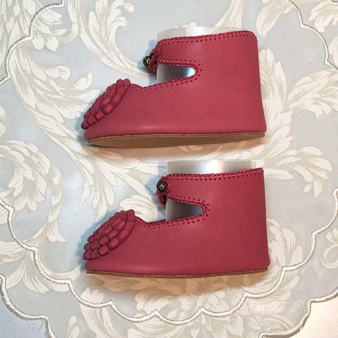 ドールシューズ　アンティークドール　ビスクドール お人形の靴