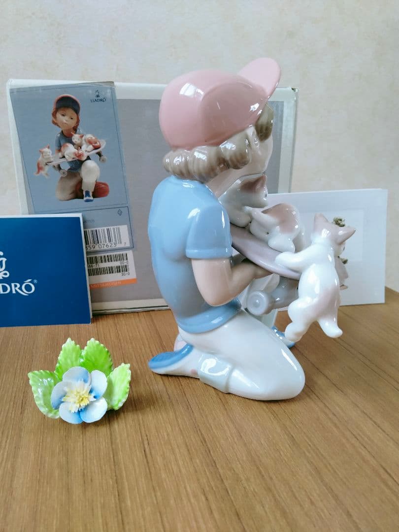 新品同様 リヤドロ「リトルライダース」