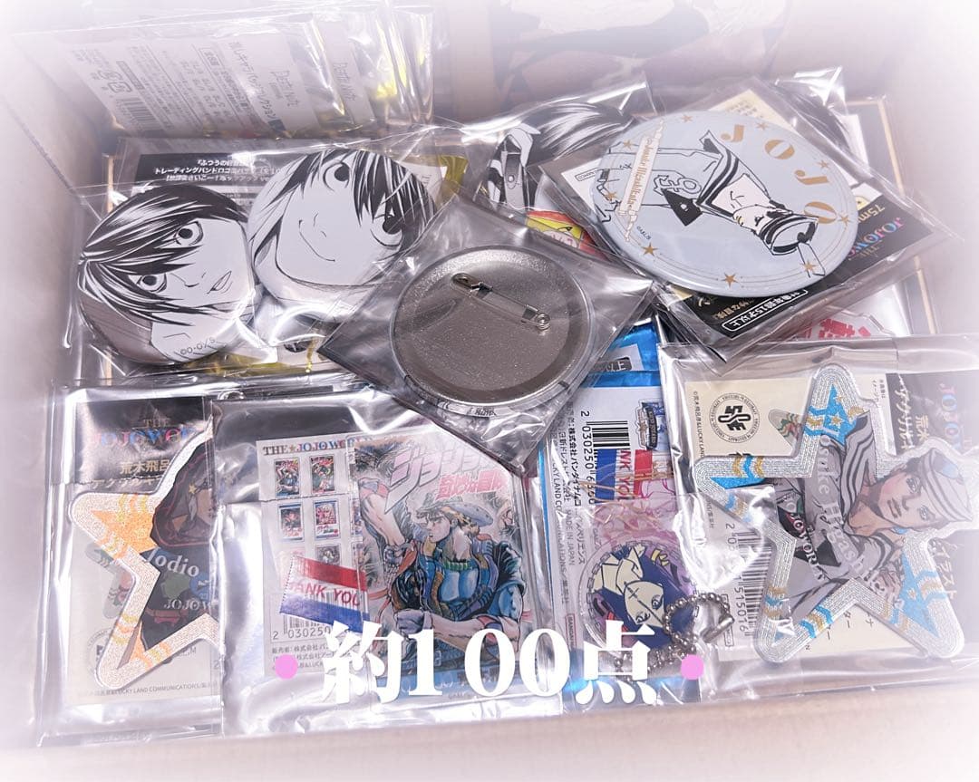 ジャンプ系 アニメグッズ 約100点 銀魂 デスノート ジョジョ 軽音部 など