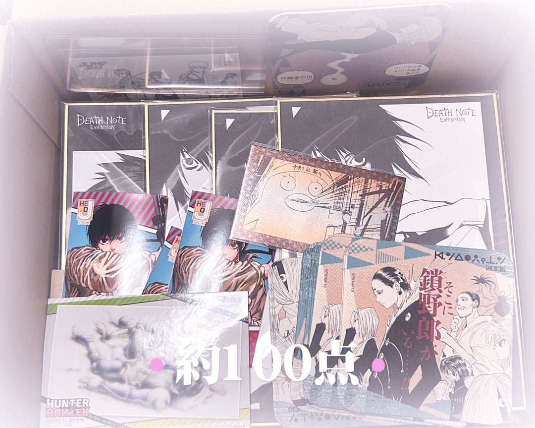 ジャンプ系 アニメグッズ 約100点 銀魂 デスノート ジョジョ 軽音部 など