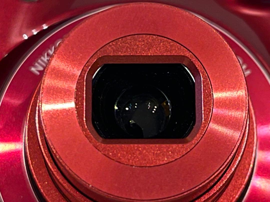 美品 動作品 Nikon COOLPIX L30 レッド デジカメ #26035