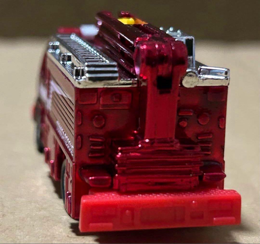 非売品 トミカ レスキュー 工作車 真空レッド