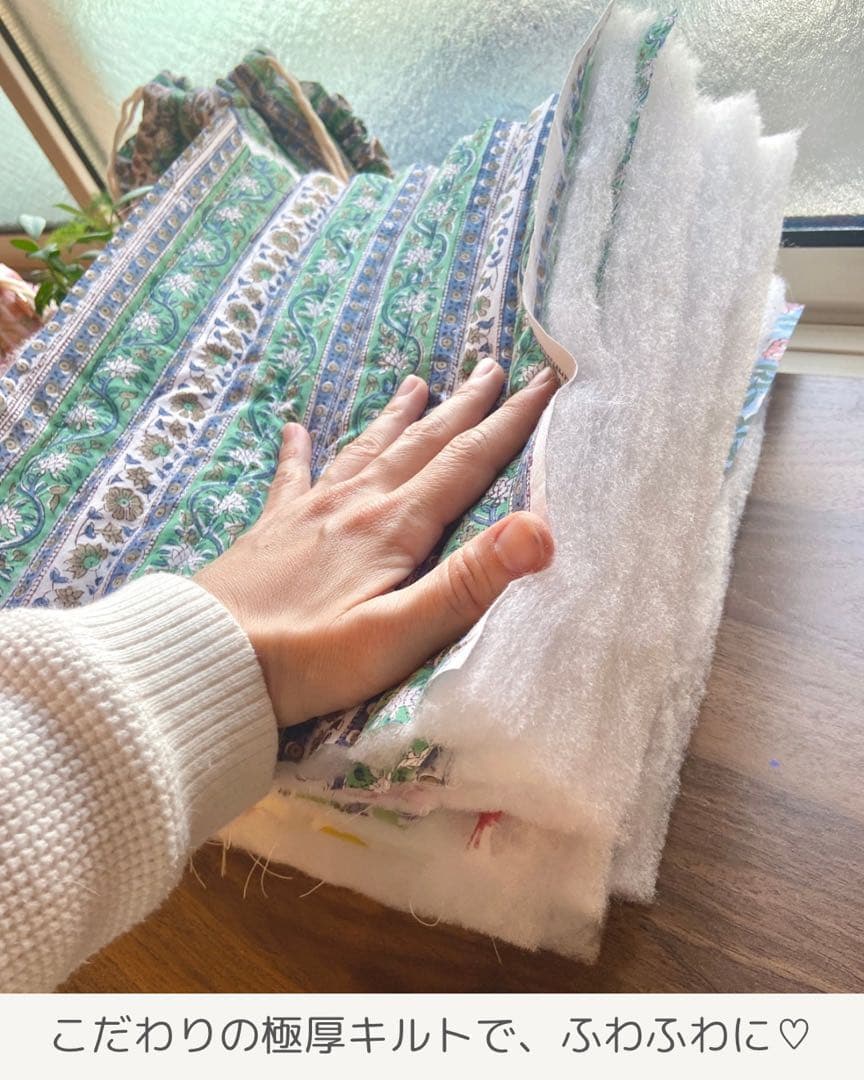 ふんわりインド綿2wayトートバッグ 斜めかけ 軽量 レディース カジュアル