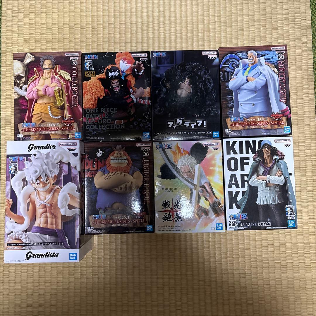 ワンピース フィギュア まとめ売り 8体　値下げ可能
